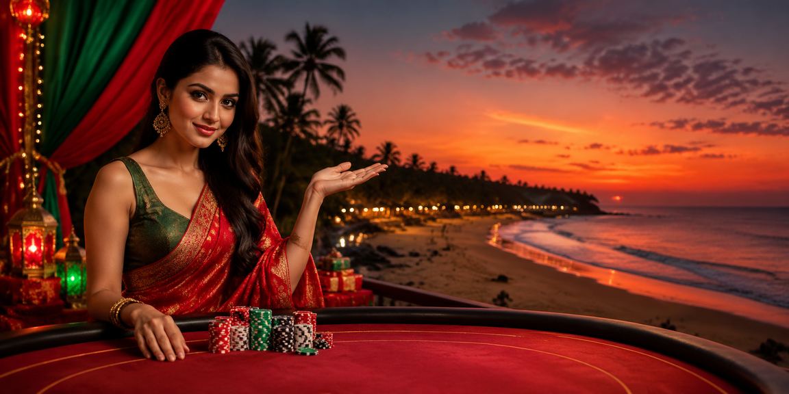 সেন্ট মার্টিন দ্বীপে লাল-সবুজ থিমে ভিআইপি বোনাস উদযাপনের দৃশ্য